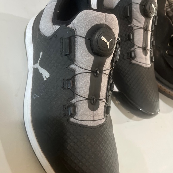 Puma Golf  PROADAPT ALPHACAT Disc Golf Shoe Black Gripping Traction Men Size 9.5 - Picture 7 of 8